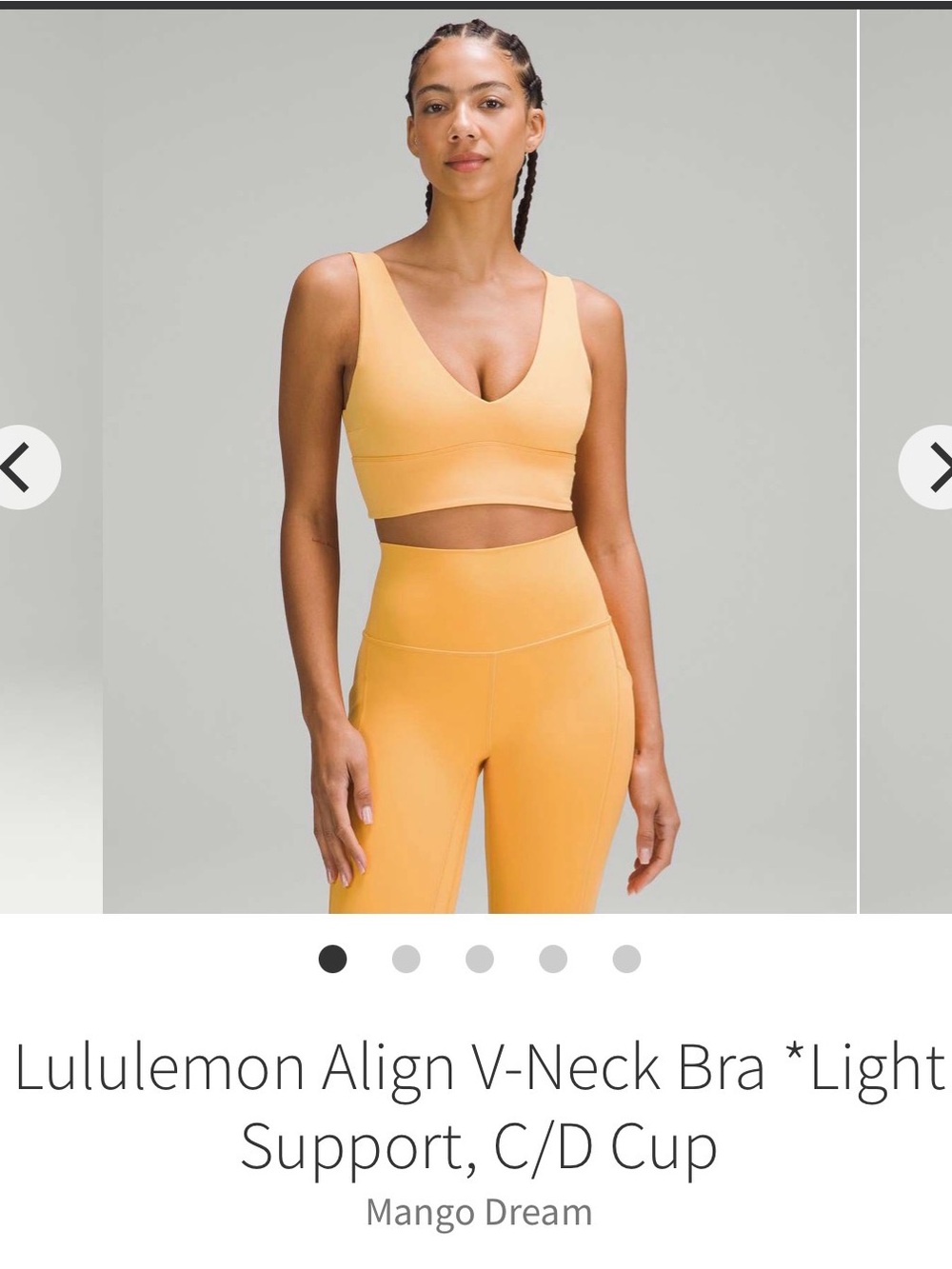 Lululemon Align Bra C/D Cup 10